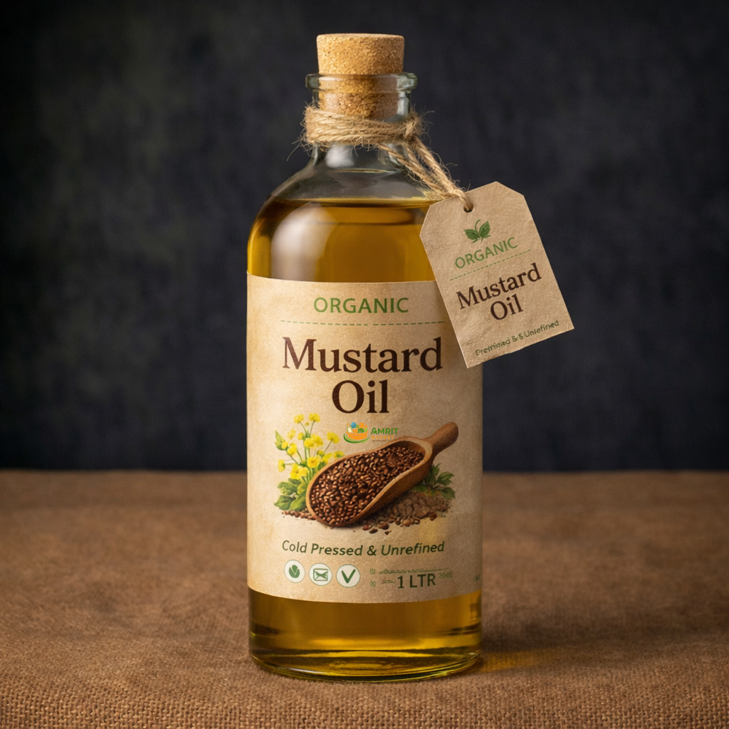 Amrit Basket Premium Mustard Oil