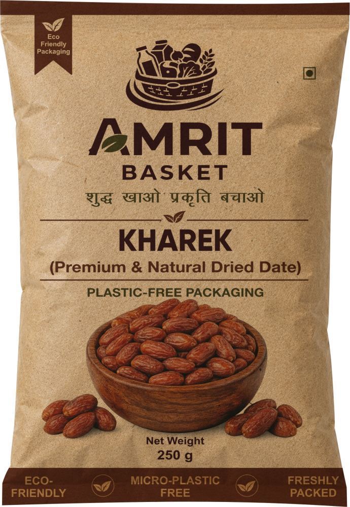 Dried Dates (Kharek) - Premium | Amrit Basket