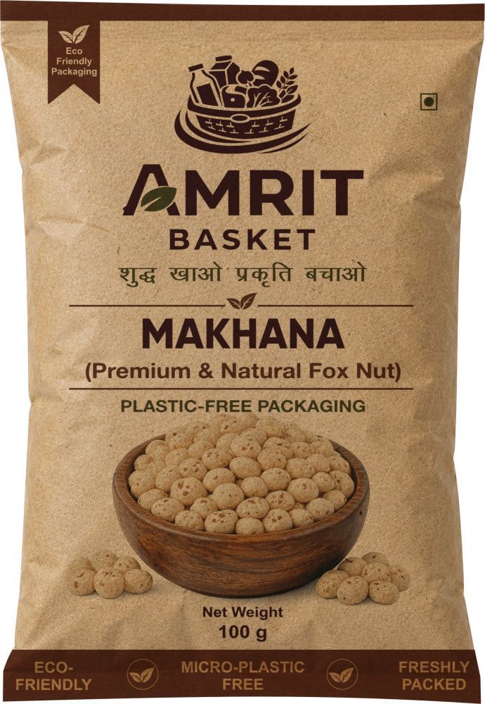 Fox Nuts (Makhana) - Jumbo Size | Amrit Basket