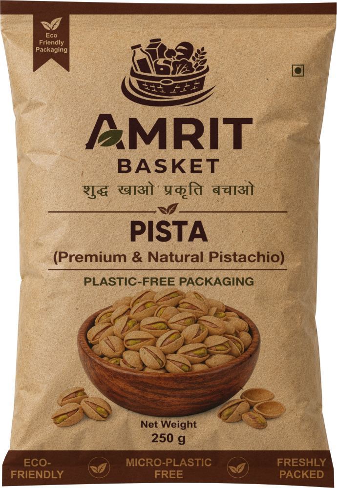 Pistachios (Sabut Pista) - Premium | Amrit Basket