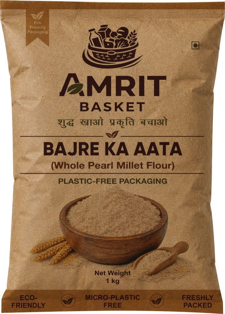 Bajre Ka Aata (Pearl Millet Flour) | Amrit Basket
