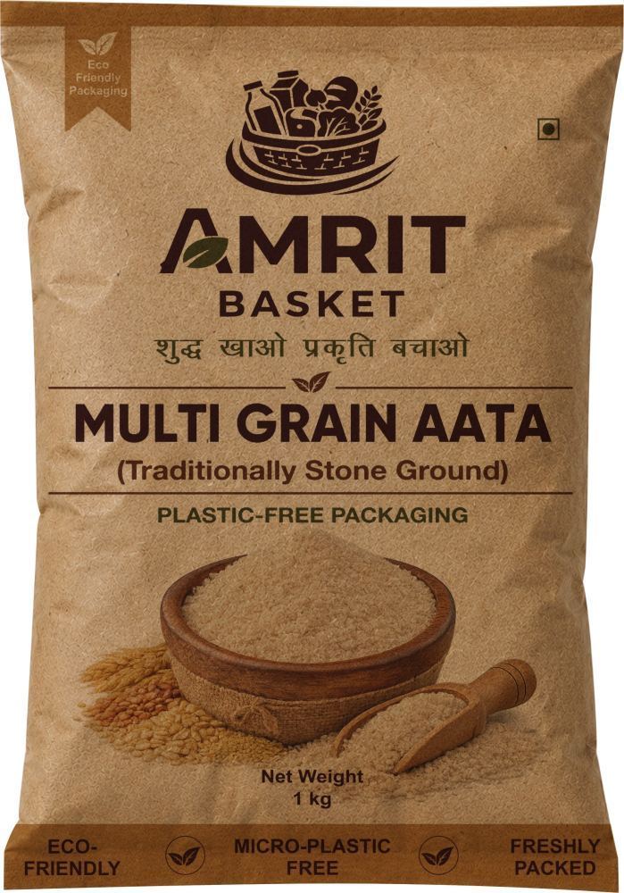 Multi Grain Aata (Multigrain Flour) | Amrit Basket