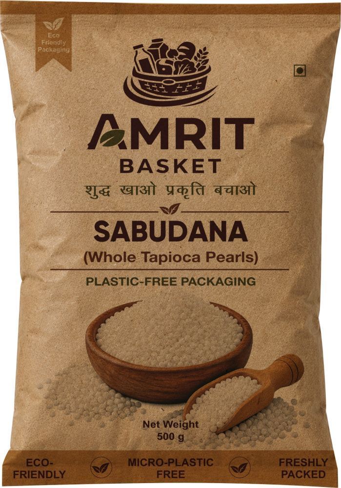 Sabudana (Tapioca/Sago Pearls) | Amrit Basket