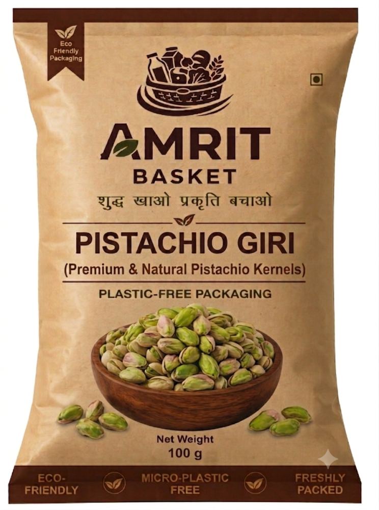 Pistachio Kernels (Pista Giri) - Premium | Amrit Basket