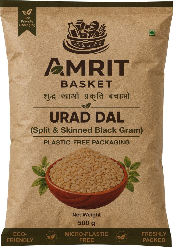 Urad Dal (Split and Skinned Black Gram) -500g
