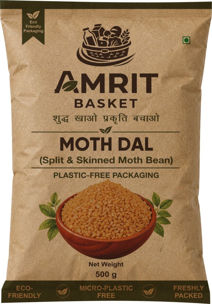 Moth Dal (Split and Skinned Moth Beans) - 500g