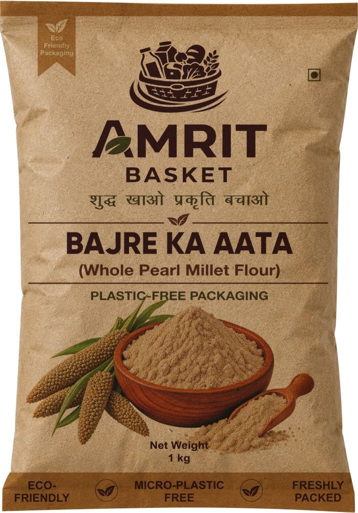Bajre Ka Aata (Pearl Millet Flour) - 1kg