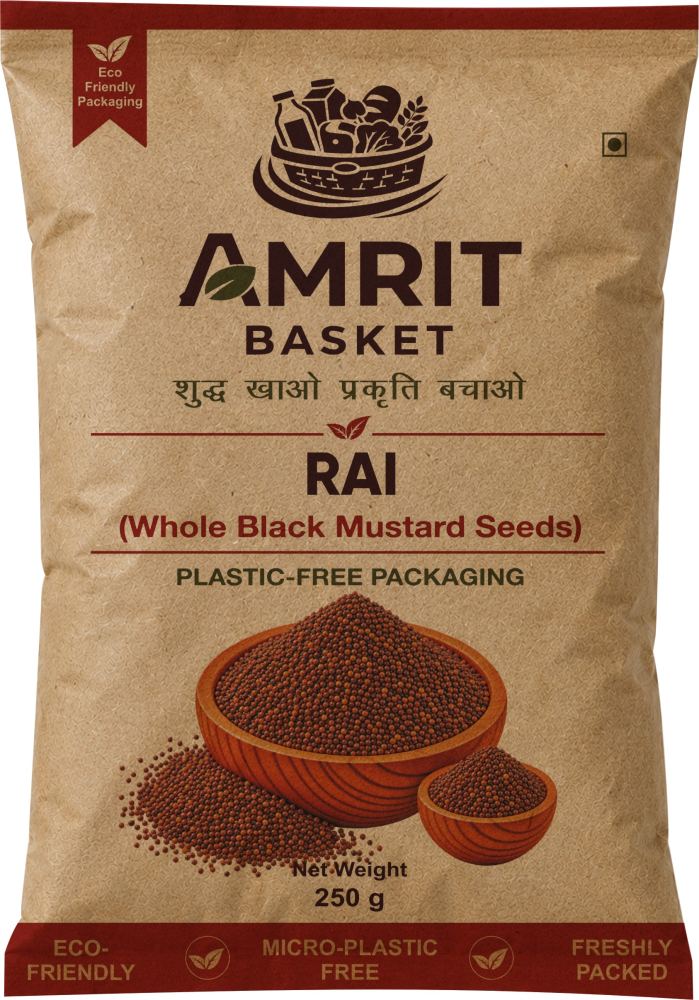 Rai (Black Mustard Seeds) - 100g